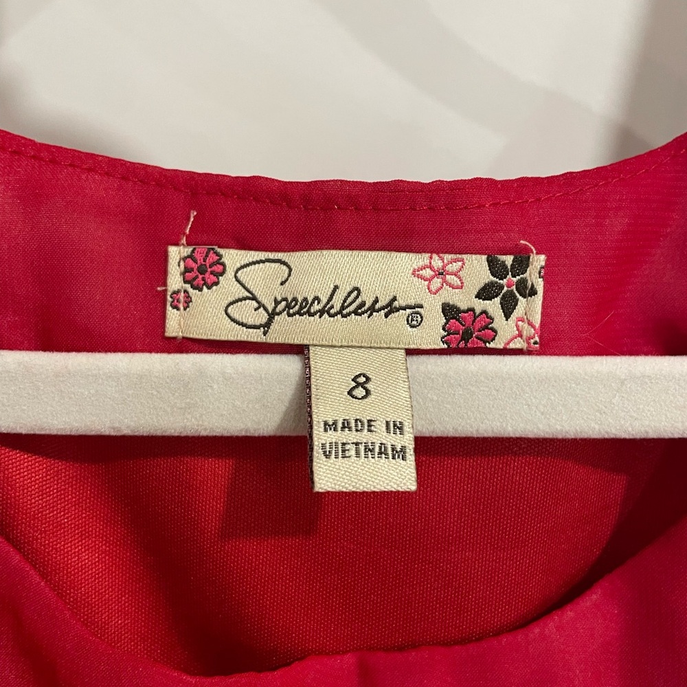 Beautiful Girls Dress with Crystal Detail - Picture 4 of 4